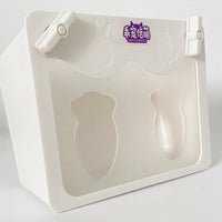 Transparent Hay Feeder, Hanging Hook Hay Rack for Indoor and Outdoor Use, Hay Rack for Small Animals