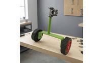 Clamp-on String Trimmer Wheel Attachment Universal Trimmer Support Wheel Attachment Easy to Install Grass Eater Support Wheels Heavy-Duty for Gardeners