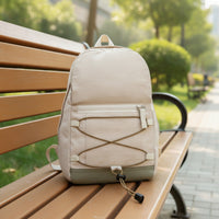 Compact Outdoor Backpack Lightweight Backpack with Elastic Cord Versatile Daypack Casual for Commuting