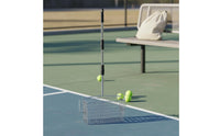 Stainless Steel Tennis Ball Roller No Bending Over Rolling Tennis Ball Picker With Wheels for Pickleball Players