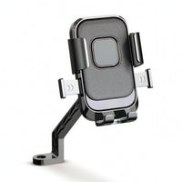 360 Degree Rotating Motorcycle Phone Mount Quick-Release Motorcycle Phone Holder One-Handed Shock-Absorbing for Motorcyclists, Delivery Riders, Rough Roads