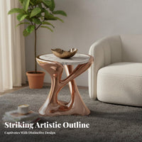 Small Occasional Table mug-likeLike Base Shaped Statue Table Sculptural Design Modern design for Interior Designers, Hallway