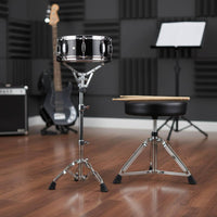 Universal Fit Adjustable Snare Drum Stand Stable Construction Music Accessory