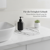 Under-Sink Basin Storage Rack for Bathroom