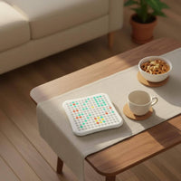 Multiple Entertainments in 1 AI Gomoku Board Game Adjustable Difficulty Levels AI Electronic Board Game Offline Play Smart Electronic Chessboard 2-Player Mode for Family, Adults, Beginners, Travel