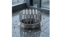 Debris Blocking Stainless Steel Drain Filter Cover Clog Resistant Cylindrical Wire Drain Wire Basket for Outdoor