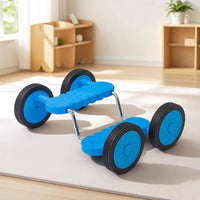 Sensory-Training Stepping Bike Stable Balance Coach Low-Height 4-Wheel Balance Bike Sturdy for Kindergarten