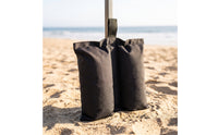 Tear-Resistant Double Tube Canopy Weights Portable Canopy Weight Bag Stable Tent Sandbag Secure for Patio Umbrella