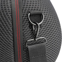 Speaker Bag with Shoulder Strap Travel-Friendly Speaker Case with Accessory Pouch Adjustable for Commuters, Music Lovers