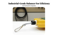 Electric Screwdriver Hanging Hanger Sturdy Duty Retractable Tool Suspender Coil Tool Suspender Double Fasteners