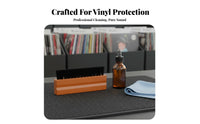 Vinyl Cleaning Kit Anti-Static LP Vinyl Brush and Fluid Kit for DJs