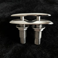 Boat Dock Cleat for Rope Fitting Polished Stanchion Base Marine Hardware for Yacht