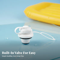 Universal Air Connector Quick Inflate/Deflate Universal Connector Cap Inflatable Boat Screw Plug Leak-Tight Closure Twisted Air