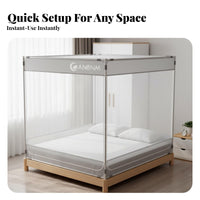 Instant Net Complimentary Standing Anti-Fall Bed Canopy Child-Safe Material