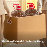Lidded Cardboard Box with Lid Household Storage Stackable Design for Students