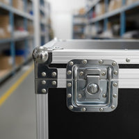 Large Capacity Trolley Tool Case Shock Absorbing Foam Rolling Tool Case Custom Size Toolbox Telescopic Handle for Laboratory, Travel