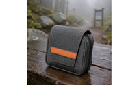 Water-Resistant Camera Filter Pouch with Wrist Strap Portable 6-Slot Filter Case Sturdy Shockproof for Photographers