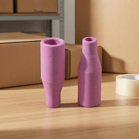 5 Pieces Pink Ceramic Soldering Nozzle Easy Installation Soldering Torch Nozzle Quick Replacement Long-Lasting Materials