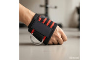 Adjustable Ankle Strap with D-Loop Padded Ankle Straps with D Loop Reinforced Wrist Strap Heavy-Duty for Fitness Enthusiasts, Athletes, Cable Workout, Home Gym