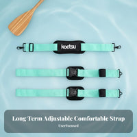 Paddle Board Carrier Ing Strap Reinforced Buckles Paddle Board Carrier Strap Easy to Install Stand-up Paddleboard Shoulder Strap for Paddlers, Surfers