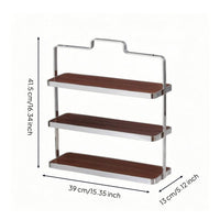 Three-Tier Dessert Stand Modern Design Tiered Serving Tray Multi-Functional Tableware