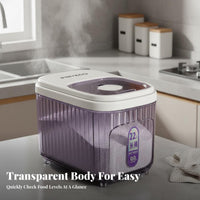 Rice Storage Bin Moisture-Resistant Airtight Rice Container Airtight Grain Container Multipurpose Flour Storage Canister