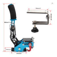 Machined Sim Racing Handbrake Matte Finish Metal Handbrake Easy Install Gaming Accessory Realistic Driving Feel