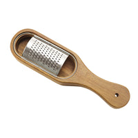 Cheese Grater with Container Kitchen Utensil Comfortable Handle Durable Build for Professionals, Adults, Baking, Dining Table