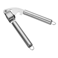 Garlic Press Removable Compartment Kitchen Tool Rust Resistant Ergonomic Handles for Chefs, People with Weak Grip, Restaurants