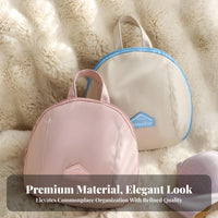 Large Capacity Travel Underwear Organizer Safeguarding Shape Portable Lingerie Pouch Long-Lasting Material for Travelers, Women, Vacations