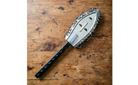 Leaf-Shaped Percussion Piece Teardrop Profile Clapper Shaker Metal African Drum Shaker