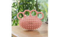 Finger Exerciser with Hand Strap Flexible Hand Grip Strengthener Portable Exercise Equipment for Rehabilitation