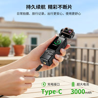 M15 Handheld Pocket Camera with Clip, Portable Recorder, 4K WiFi