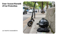Helmet 3C Certified Duckbill Helmet Four-Season Guarding Headwear for Commuters, Commuting