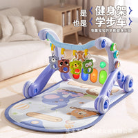 Multifunctional Baby Walker with Music and Toys