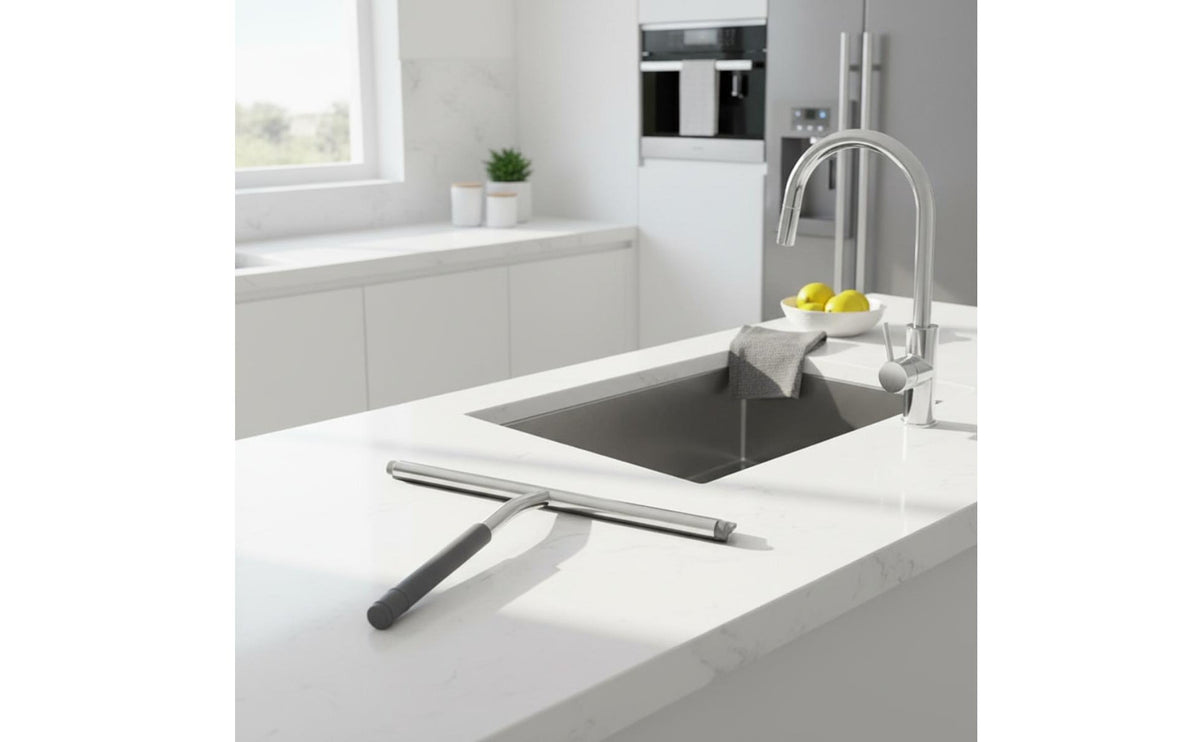 Multipurpose Glass Squeegee Ergonomic Handle Mirror Cleaning Scraper Long-Lasting Shower Door Squeegee Easy to Use for Car Glass Surfaces
