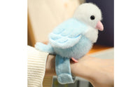 Parrot Stuffed Keychain Gift Idea Parrot Stuffed Bracelet Bird Wrist Toy Giftable Snap Bracelet Stuffed Creature Cute