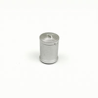 Realistic Miniature Trash Bin Small-Scale Scene Ornament Compact Diorama Accessory Lifelike for Dioramas