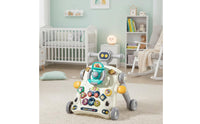 Multifunctional Anti-Tip Design Infant Push Pusher Early Educational Walking Aid for Young Children, Infants