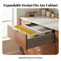 Extendable Drawer container Multi-purpose Pull-retractable Storage Drawer Easy reach for Students