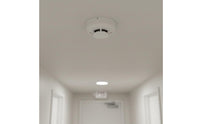 Fire Alarm High Sensitivity Standalone Fire Alarm Battery Operated Fire Alarm Easy Installation Round Ceiling Fire Monitor