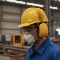 Safety Earmuffs with Helmet Attachment Industrial Earmuffs with Helmet Attachment Ear Defenders Noise Reduction