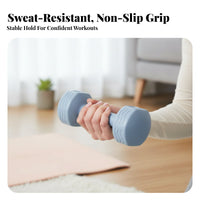 2 Pieces stretching suitable Hexagonal Dumbbell space-efficient Size complimentary Weight Space-Saving exercise gear Non-Slip textured handle for Beginners, Fitness devotees, Home, Dorm Room, Weightlifting, physiquebuilding