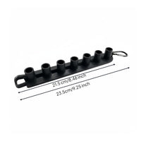 Nozzle Organizer with Carrying Loop Portable Nozzle Holder with Buckle for Mobile Cleaning Sets