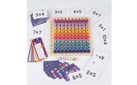Multiplication Board Wooden Multiplication Game Board Fun for Children