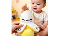 Banana Stuffed Toy with Touch Pads Soft Musical Stuffed Toy Toy Sensory