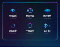 汽车装饰灯LED亚克力氛围灯改装流光幻彩智能无线隐藏式装内饰灯