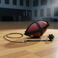 Football Rebounder Long-Lasting Football Coach with Elastic Cords Sturdy Reinforced for Quarterbacks, Passing Exercises