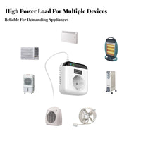 Wirelessreless Fi Thermostat Plug Heating & Cooling Mode Wireless-Fi Thermostat Plug Smart Temperature Control Socket Energy