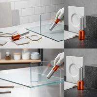Dry-Use Edge-Finishing Grinding Head Compact Polishing Head with M10 Thread High-Speed Hardware for Tile Work